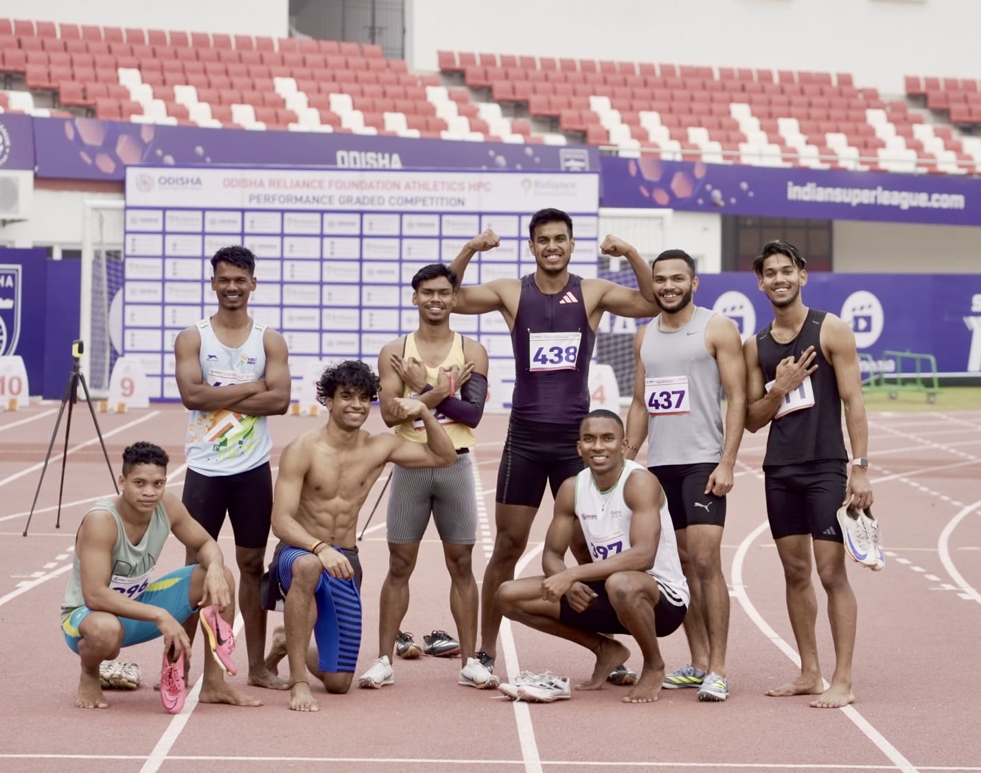 50 athletes from Reliance Foundation